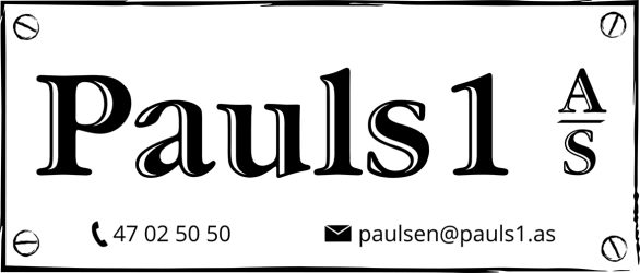 Logo - Pauls1 AS